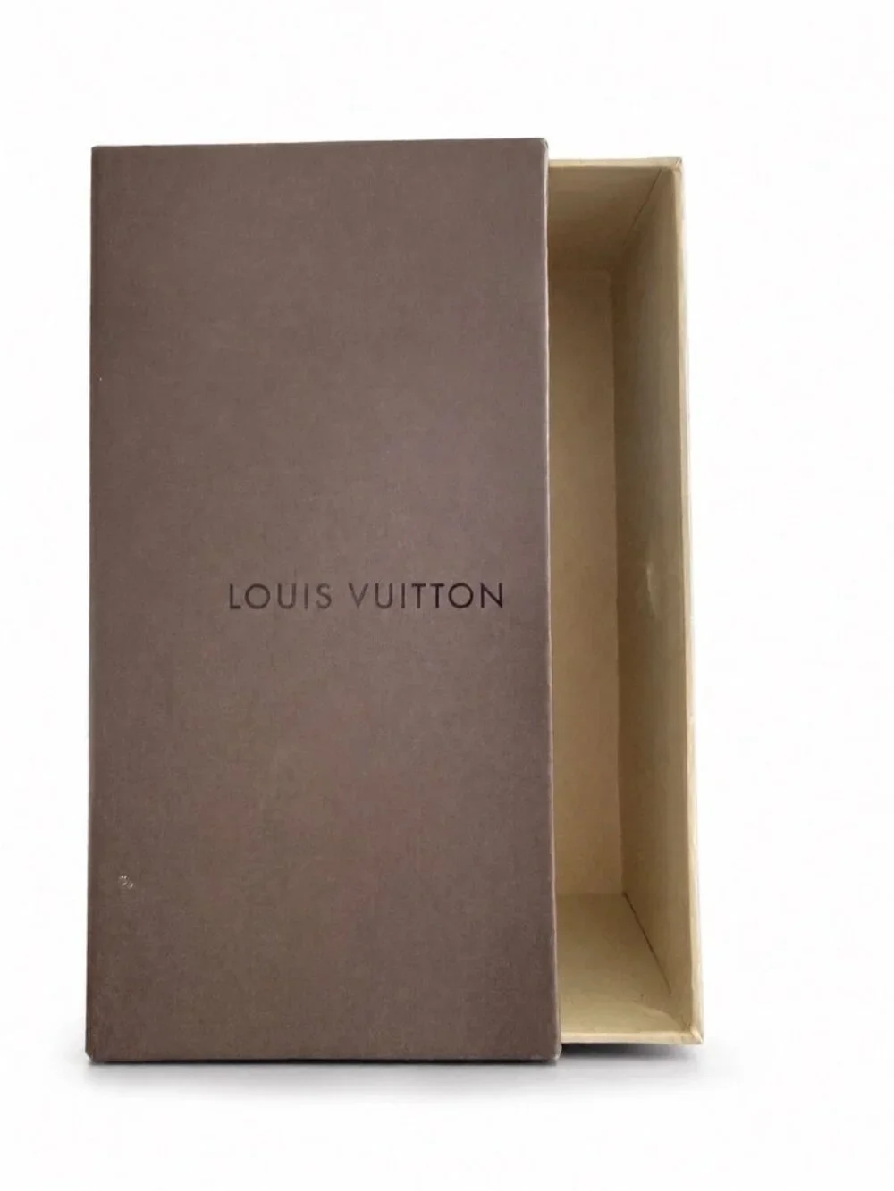 3 Louis Vuitton Empty Boxes Brown Drawer Boxes, 2 Eyeglasses + 1 Accessory box